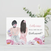 赤面の最高の花嫁の友達が私の花嫁になる 招待状 (スタンド正面)