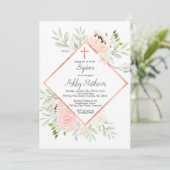 赤面の洗礼の招待、最初聖餐 招待状 (スタンド正面)