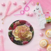 赤面の花びら ペーパープレート (パーティー)