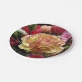 赤面の花びら ペーパープレート (アングル)