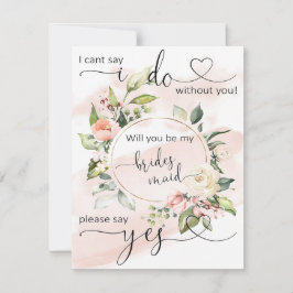 赤面の花嫁の提案カード ノートカード