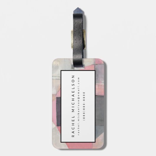 赤面の花嫁 ラゲッジタグ (裏面縦)