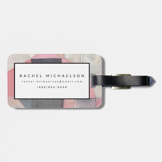 赤面の花嫁 ラゲッジタグ (裏面横)