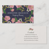 赤面の花束 名刺 (正面/裏面)