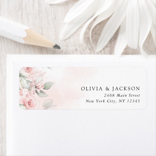 赤面の花，ピンクの花，緑結婚, s ラベル (インサイチュ)