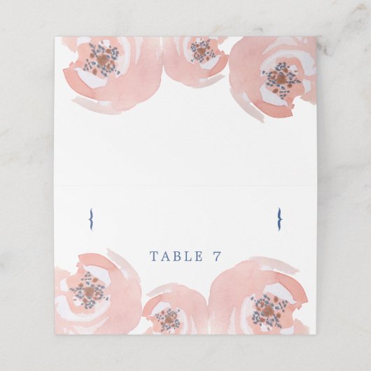 赤面の花 プレイスカード (外部開封)