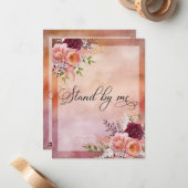 赤面は私の花嫁の提案か ノートカード (正面/裏面インサイチュ)