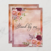 赤面は私の花嫁の提案か ノートカード (正面/裏面)