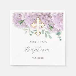 赤面アジサイ・バプテスマ スタンダードカクテルナプキン