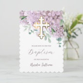 赤面アジサイ・バプテスマ 招待状 (スタンド正面)