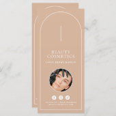 赤面アーチメイクアップ美しいのビジネス価格表 (正面/裏面)