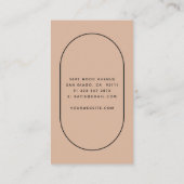 赤面アーチラッシュ美しい化粧品カスタマイズBU 名刺 (裏面)