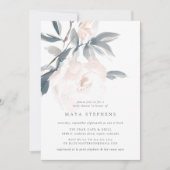 赤面ウィスパーベビーシャワー招待状 招待状 (正面)