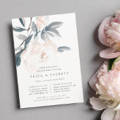 赤面ウィスパーリハーサルディナー招待状 招待状