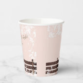 赤面ウッドランドベビー寒い外 紙コップ (左)