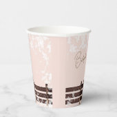 赤面ウッドランドベビー寒い外 紙コップ (右)