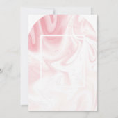 赤面エレガンス結婚式招待状 招待状 (裏面)