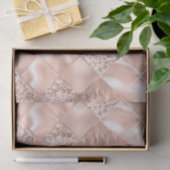 赤面エレガントグリッターダイヤモンド格子模様 薄葉紙 (ギフト)