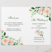 赤面エレガントバラグリーナリーシック折り畳み結婚ーズ (正面)