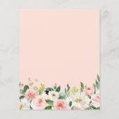 赤面エレガントピンクのフローラが新婚を願う (裏面)