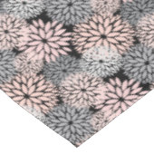 赤面エレガントピンクグレーダリアフローラ テーブルクロス (アングル)