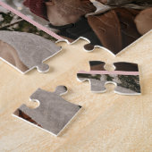 赤面エレガントピンクファミリー6 Photo Collage Keepsake ジグソーパズル (側面)