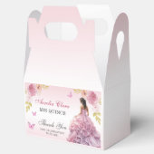 赤面エレガントピンクフローラキンセアニラ誕生日 フェイバーボックス (オープン)