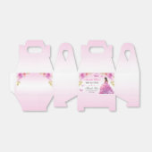 赤面エレガントピンクフローラキンセアニラ誕生日 フェイバーボックス (折り畳みなし)