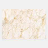 赤面エレガントピンクマーブル ラッピングペーパーシート (正面3)