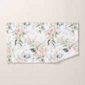 赤面エレガントピンクユーカリ バスタオルセット (ハンドタオル)