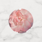 赤面エレガントピンクローズフローラウェディングレセプション コンフェッティ (スモール正面)