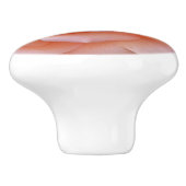 赤面エレガントピンクローズフローラ セラミックノブ (側面)