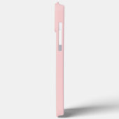 赤面エレガントピンモダンクモスタイリッシュノグラム名  Case-Mate iPhoneケース (裏面 / 左)