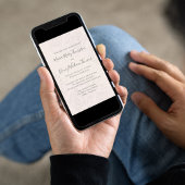 赤面エレガントフォーマル結婚フローラ 招待状