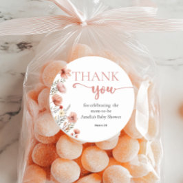 赤面エレガントフローラベビー開花ありがとう ラウンドシール