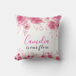 赤面エレガントフローラ装飾用クッション クッション