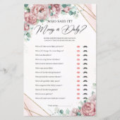 赤面エレガントフローラ金ゴールドグリーンマミーまたはダディ (正面)