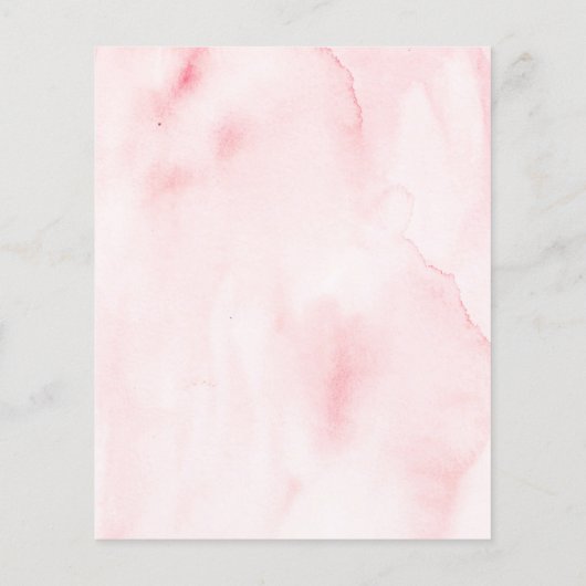 赤面エレガントブライダルシャワー日付ナイトアイデスIDカード (裏面)