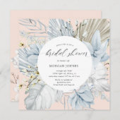 赤面エレガントボヘミアフローラブライダルシャワー (正面/裏面)