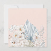 赤面エレガントボヘミアフローラブライダルシャワー (裏面)