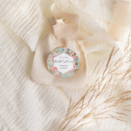 赤面エレガントボヘミアンフローラブライダルシャワー ラウンドシール