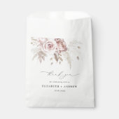 赤面エレガント庭園の結婚式サンキュー フェイバーバッグ (正面)