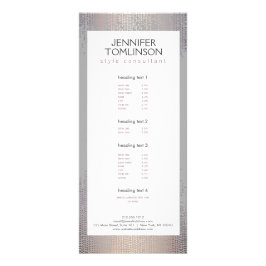 赤面エレガント紙吹雪雨模様グレー ラックカード