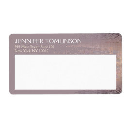 赤面エレガント紙吹雪雨模様マウーブ ラベル