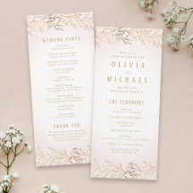 赤面エレガント金ゴールド植物結婚計画