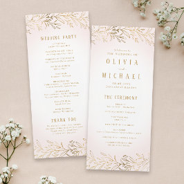 赤面エレガント金ゴールド植物結婚計画 メニュー