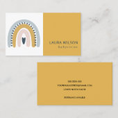 赤面オクレネービースカンジハートレインボーベイビシッター 名刺 (正面/裏面)