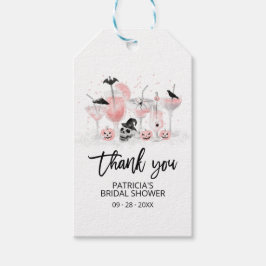 赤面カクテルハロウィーンブライダルシャワーありがとう ギフトタグ