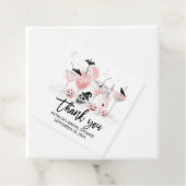 赤面カクテルハロウィーンブライダルシャワーありがとう フェイバータグ (インサイチュ)