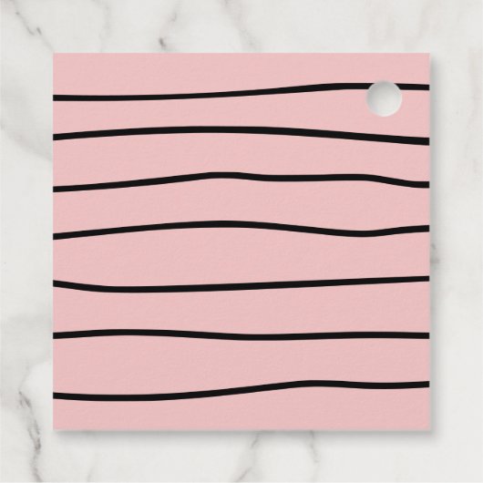 赤面カクテルハロウィーンブライダルシャワーありがとう フェイバータグ (裏面)